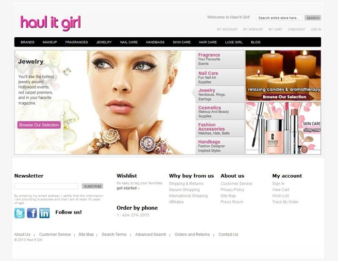 magento fashion website