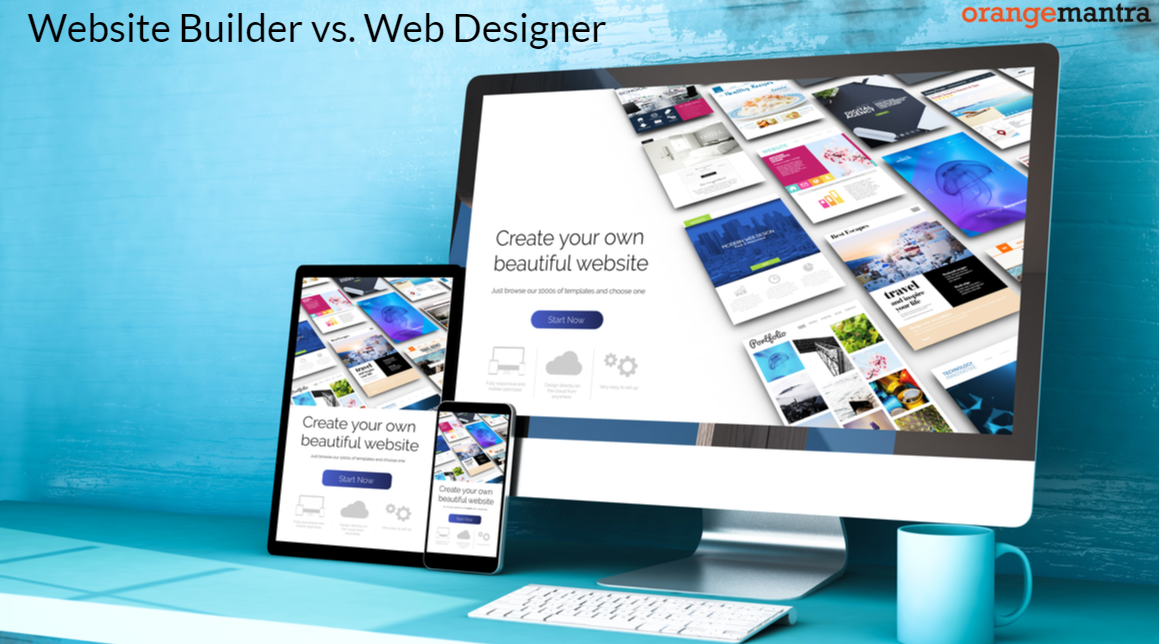 Website Designer Flyer Template Design