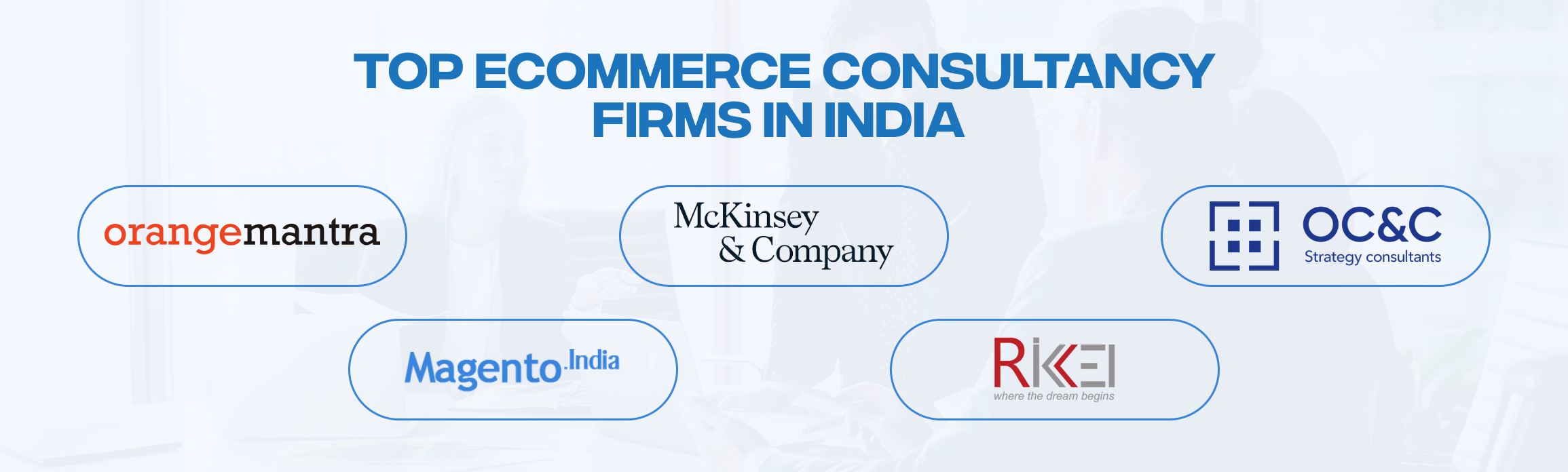 Top eCommerce Consultancy Firms in India