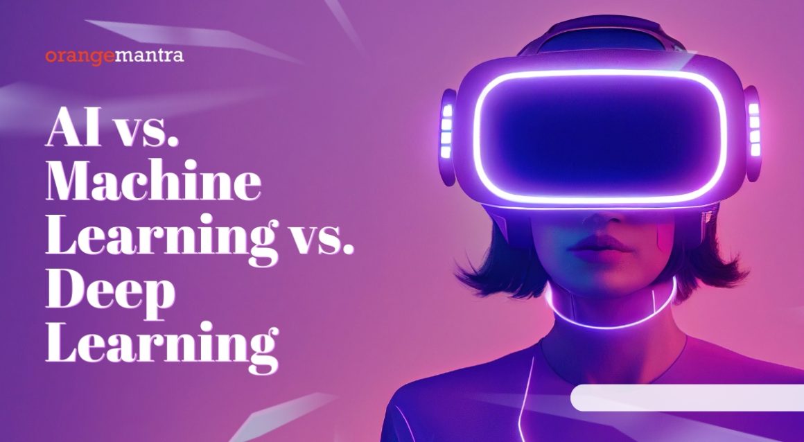 AI vs. Machine Learning vs. Deep Learning