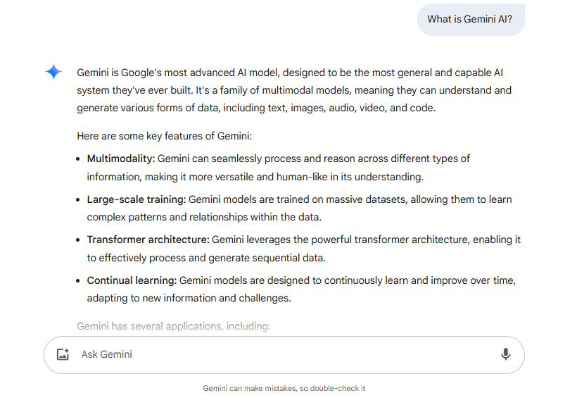 Gemini AI