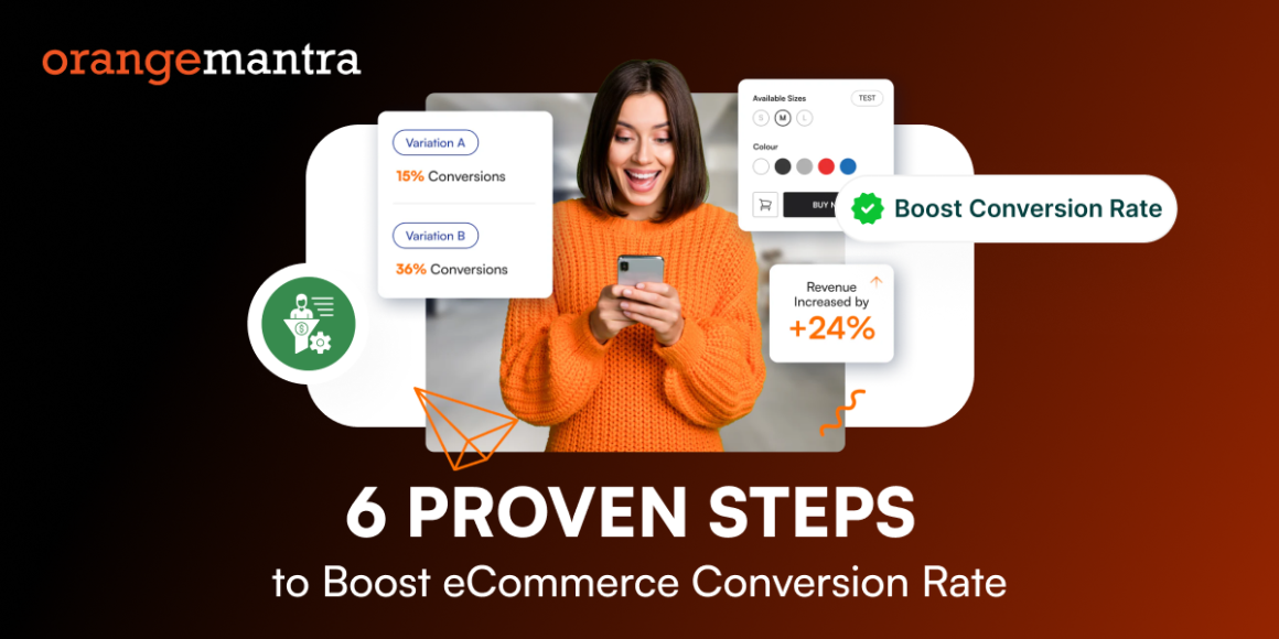 6 Proven Steps to Boost eCommerce Conversion Rate | Optimize Your Online Store