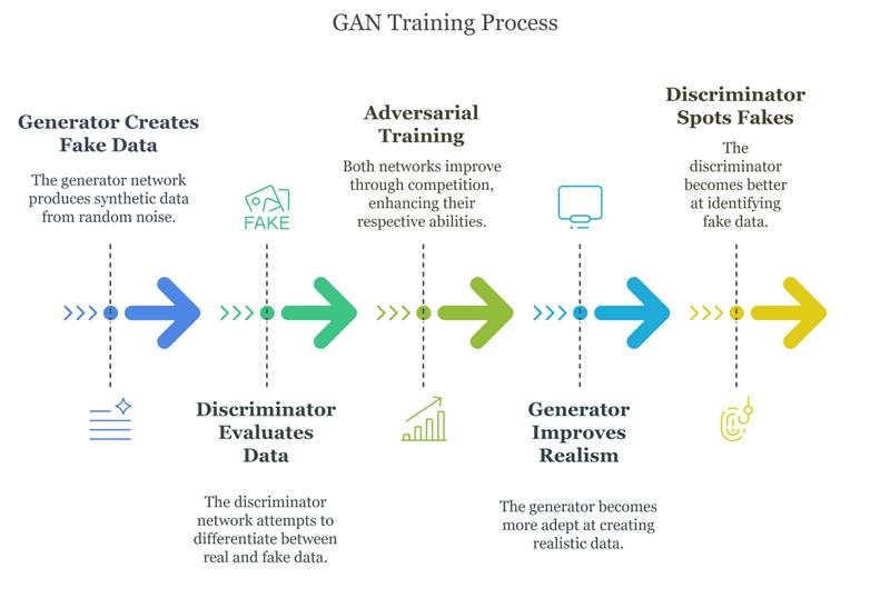 GAN Training Process