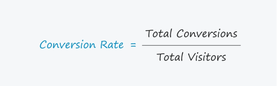 conversion rate formula