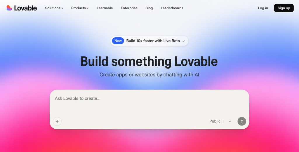Lovable (No-Code AI Builders)
