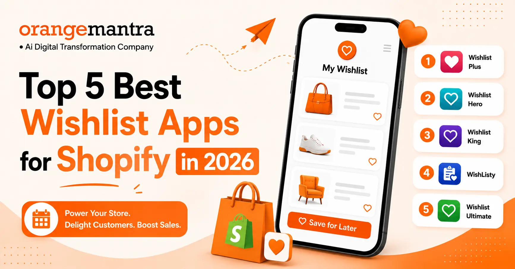 Top 5 Best Wishlist Apps for Shopify in 2026  