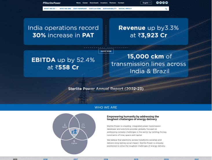 power plant development company