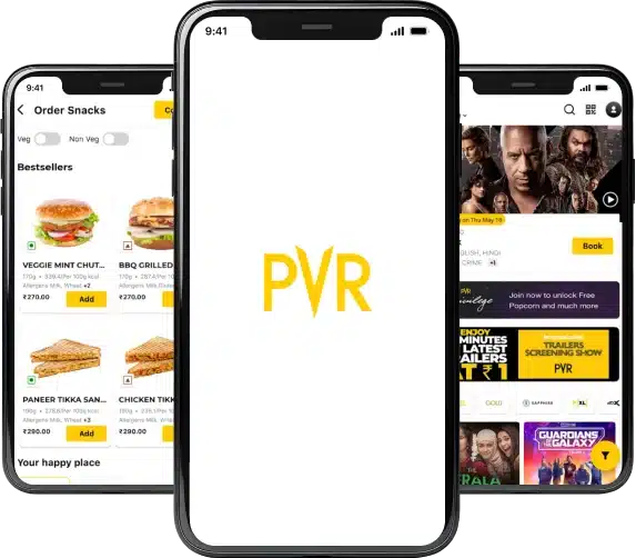 Movie Ticket Booking App For PVR