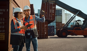Logistics visibility software
