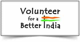 Volunteer for a Better India Volunteer for a Better India