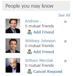 Social Engine Members You Know Plugin