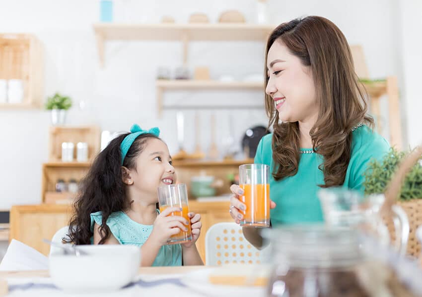 Moms' community focused on child nutrition