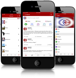 Social Nerking Mobile App For Political Affiliation Communities, Discussions, & Debates