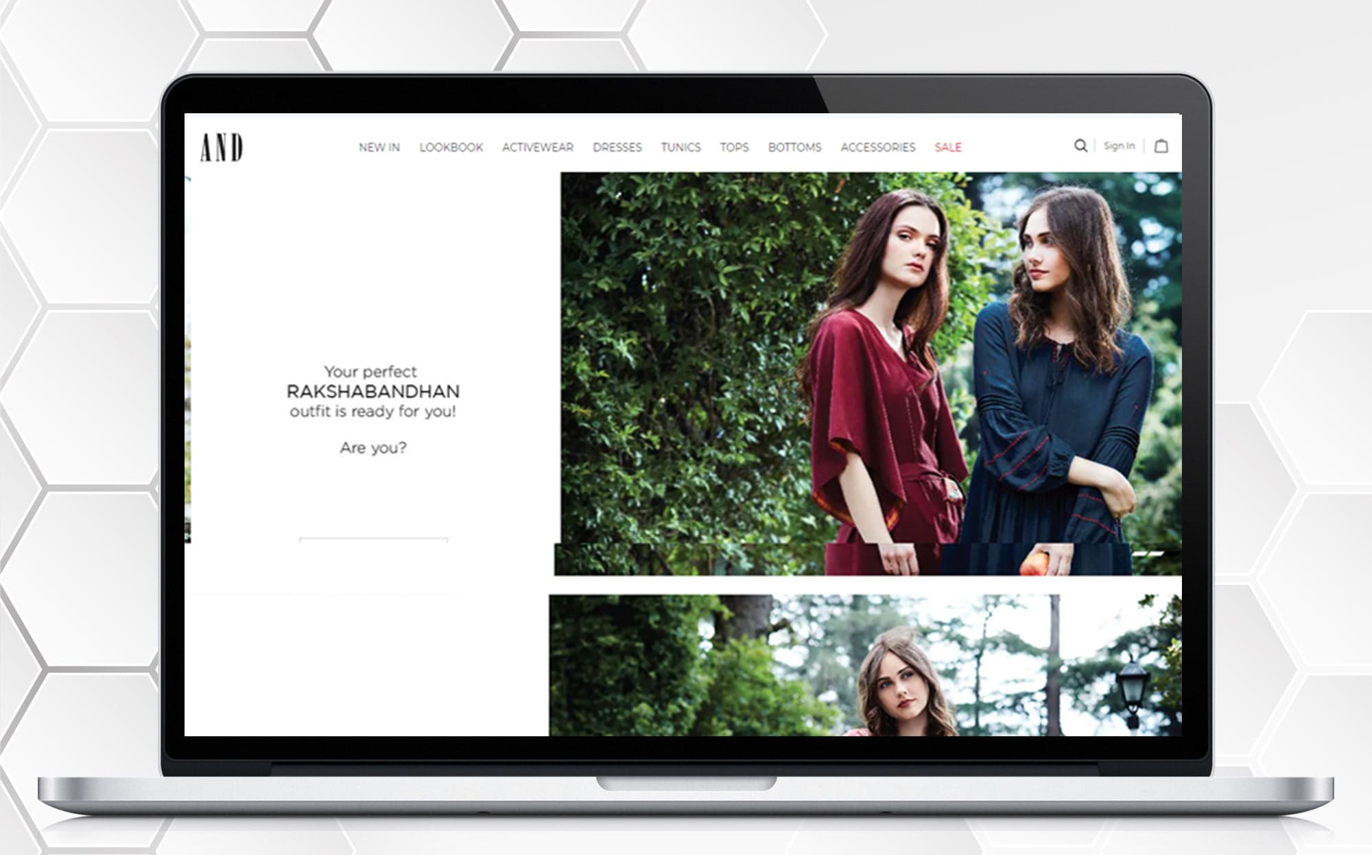 Multiple e-commerce stores for a top fashion house