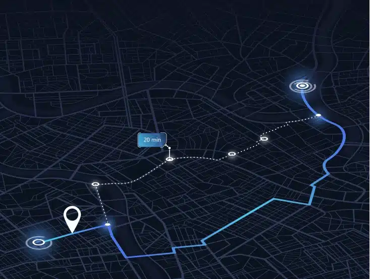 urban efficiency with mapping