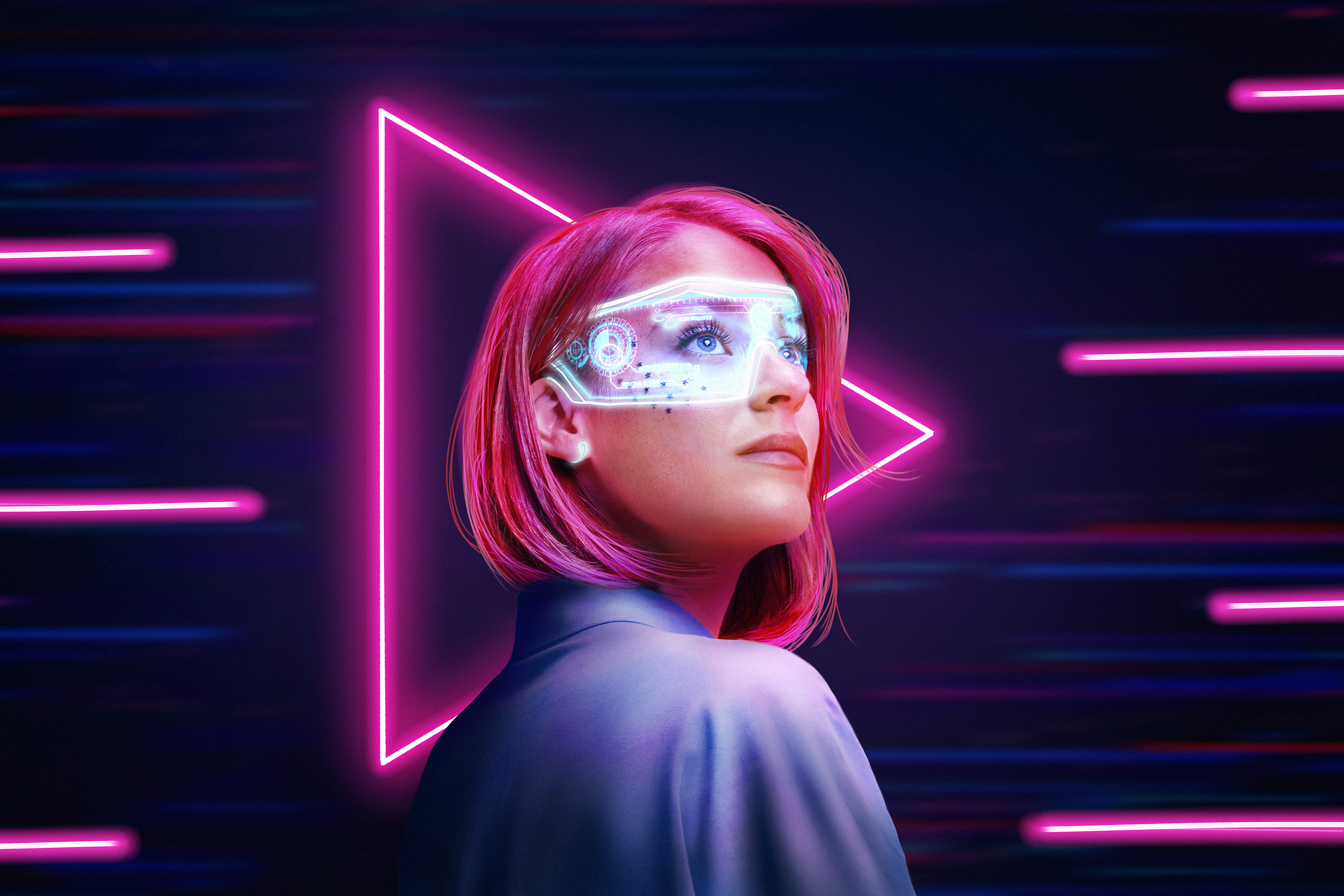 Immersive metaverse experience with blockchain technology, AR/VR interfaces, NFT digital /wp-content/uploads/assets, and virtual reality environments