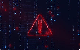 Ransomware damage illustration