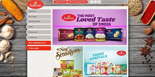 Haldiram’s Application